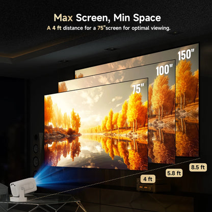 Rzutnik 4K Native 1080P Magcubic HY310